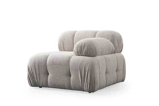 Fotoliu, Atelier del Sofa, 560ARE2943, Lemn de fag / PAL, Crem