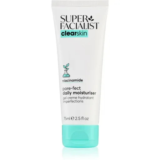 Super Facialist Clearskin Niacinamide gel crema hidratant pentru ten gras 75 ml