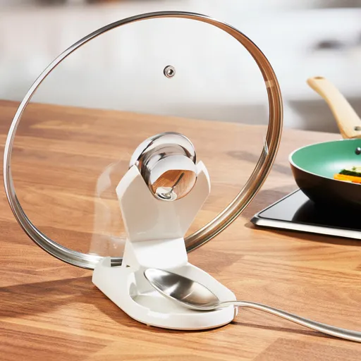 Suport pentru linguri si capace, 2 în 1