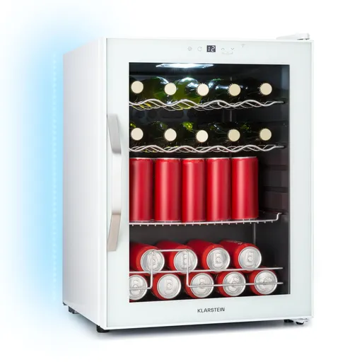 Klarstein Coachella 60 Smart frigider, Wifi, LED, 3 rafturi, Iluminare de fundal, Clasa energetică E