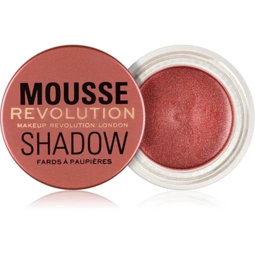 Makeup Revolution Mousse fard de pleoape cremos culoare Amber Bronze 4 g