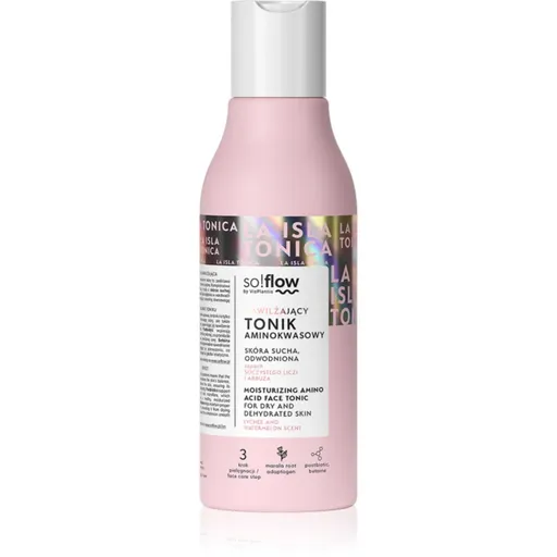 so!flow Moisturizing Face Tonic tonic hidratant pentru toate tipurile de ten 150 ml