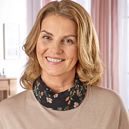 Eșarfă cu închidere magnetică Flowers