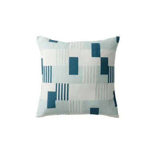 Set de 2 fețe de pernă cu model în carouri