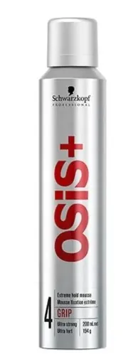 Spuma pentru Volum cu Fixare Foarte Puternica Schwarzkopf Professional Osis+ Grip, 200 ml