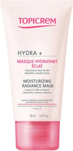 Topicrem Mască facială hidratantă și iluminatoare HYDRA+ (Moisturizing Radiance Mask) 50 ml