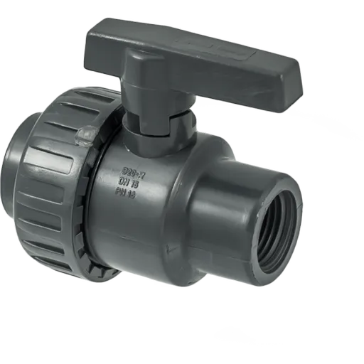 Astore Robinet PVC cu bila, seria 301, Dimensiune 1 1/4", Presiune 16 Bari