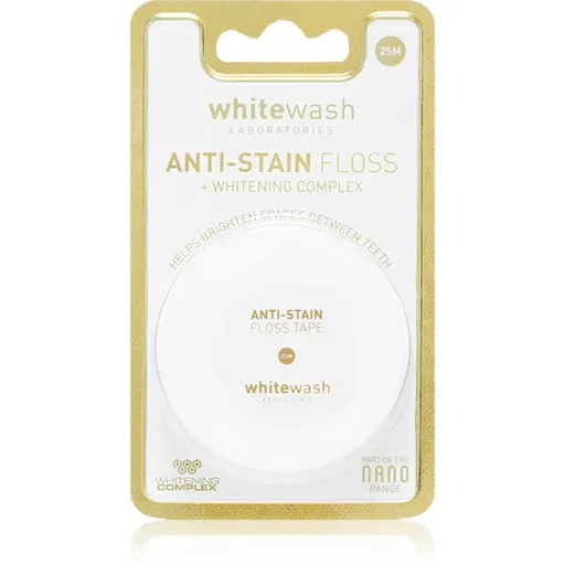 Whitewash Nano Anti-Stain ata dentara cu efect de albire 25 m