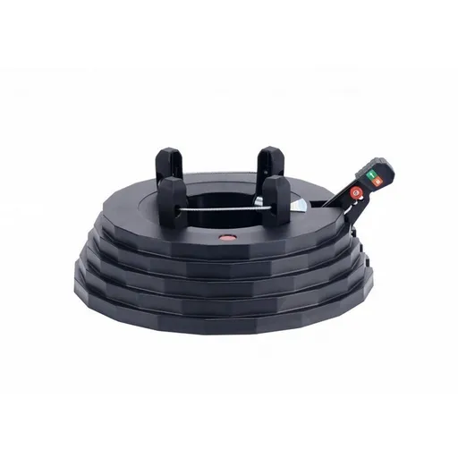 Suport pentru brad de Crăciun cu pedală Comfort Deluxe, negru, negru