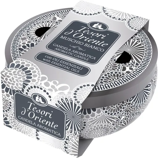 Tesori d'Oriente White Musk - lumânare aromatică 200 g