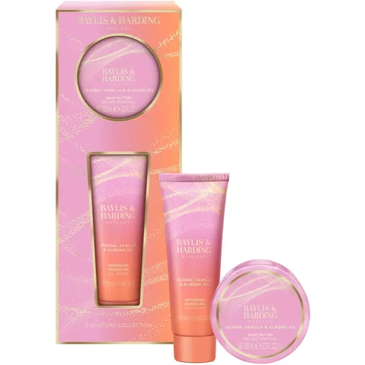 Baylis & Harding Jojoba, Vanilla & Almond Oil set cadou pentru corp