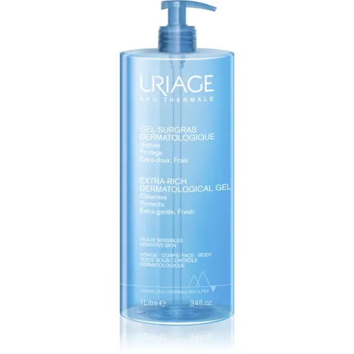Uriage Hygiène Extra-Rich Dermatological Gel gel de curățare pentru fata si corp 1000 ml