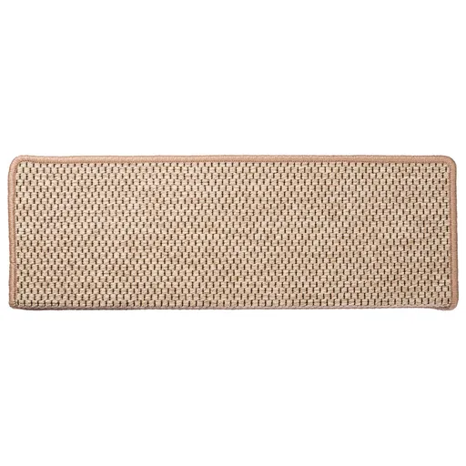 Covoraș pentru trepte Nature dreptunghi, bej deschis, 25 x 80 cm, bej deschis, 25 x 80 cm