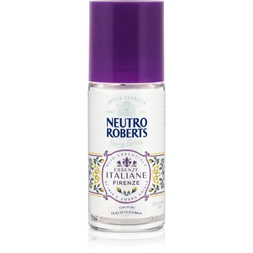 Neutro Roberts Italiane Firenze Deodorant roll-on cu o eficienta de 48 h 50 ml