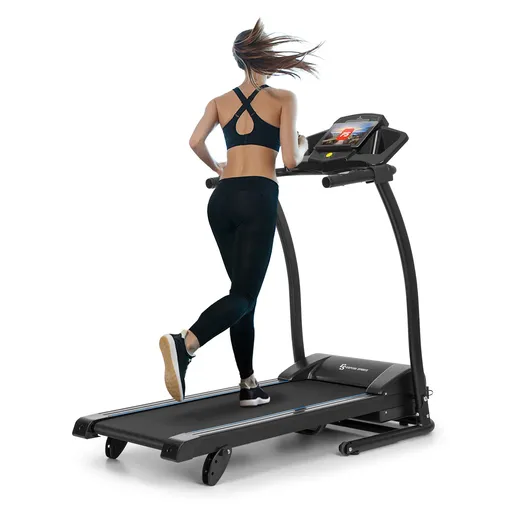 Capital Sports Pacemaker F100, bandă de alergare, 1.5 PS, sistem de înclinare pe 3 nivele cu autolubrifiere