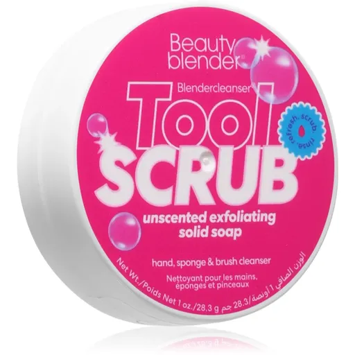 beautyblender® Tool Scrub Unscented detergent solid pentru bureți de machiaj și pensule 28.3 g