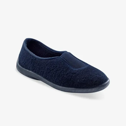 Papuci de casă din fleece de culoare uni