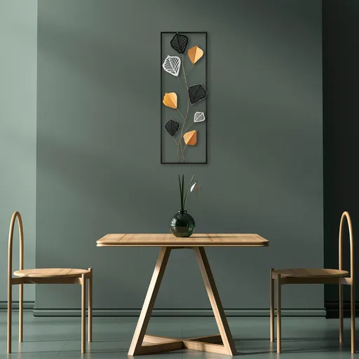 Decoratiune de perete, Crabtree, Dimensiune: 32 x 90 cm, Multicolor