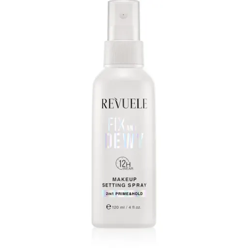 Revuele Makeup Setting Spray Fix And Dewy fixator make-up pentru o piele mai luminoasa 120 ml