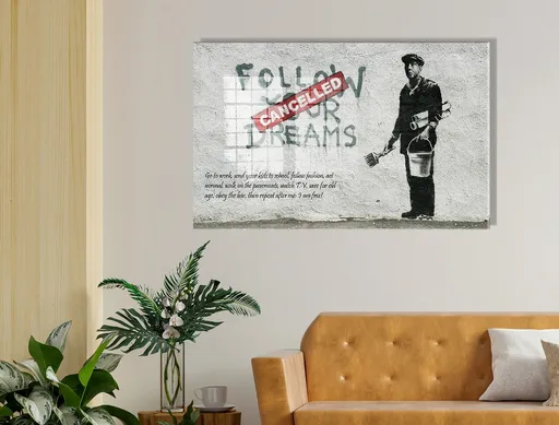 Tablou decorativ, 1883, 30 x 45 cm, Multicolor