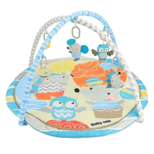 Baby Mix Păturică de joacă Micii prieteni, 90 x 60cm