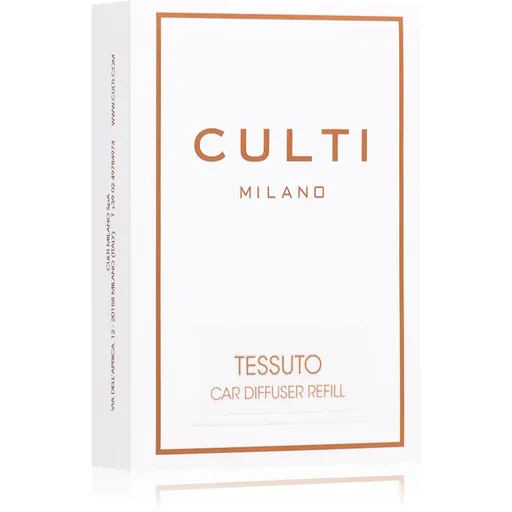 Culti Milano Car Tessuto parfum pentru masina rezervă 57x35 cm