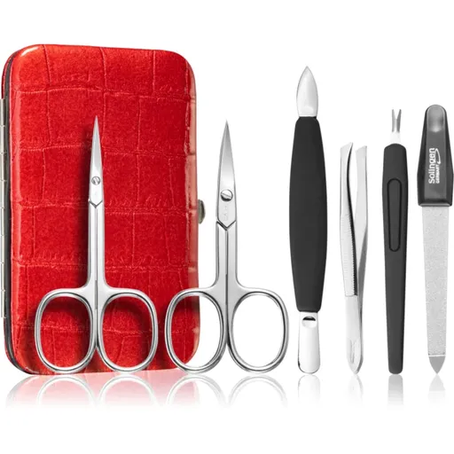 DuKaS Premium Line Solingen 126 Set de manichiură Red