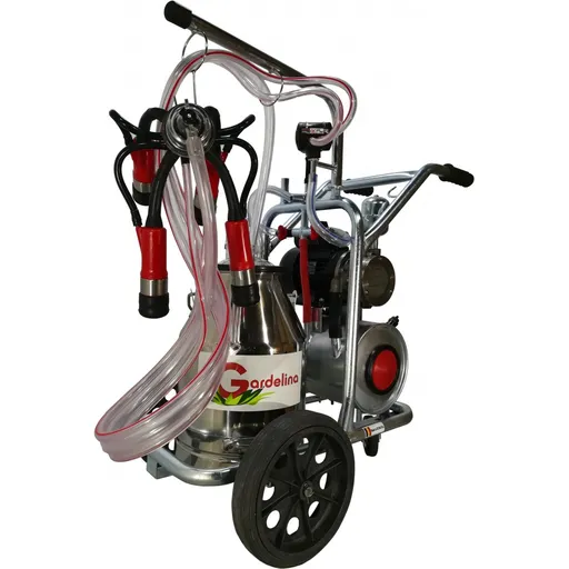 Mulgatoare Vaci Gardelina T130 IN PC, 30L INOX, 1 post, 180 l/min, 10 bovine pe ora