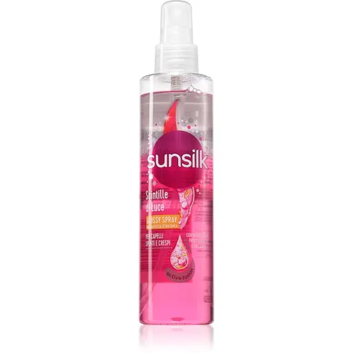 Sunsilk Sparks Of Light spray hidratant pentru păr pentru un par stralucitor si catifelat 200 ml