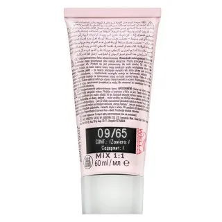 Wella Professionals Shinefinity Zero Lift Glaze culoare profesională demi-permanentă a părului 09/65 Pink Shimmer 60 ml