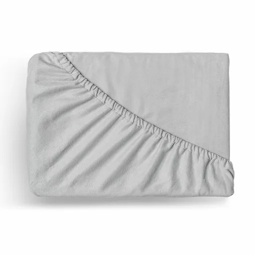 Cearșaf de pat Kvalitex din flanel gri deschis,180 x 200 cm, gri, 180 x 200 cm