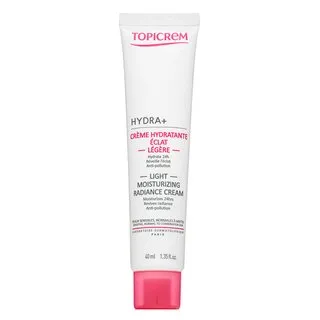 Topicrem HYDRA+ Light Moisturizing Radiance Cream cremă de ten cu efect de hidratare 40 ml