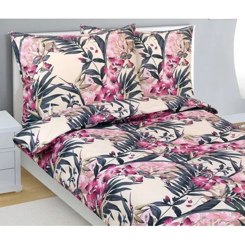 Bellatex Lenjerie de pat din bumbac Amarylka roz,140 x 200 cm, 70 x 90 cm