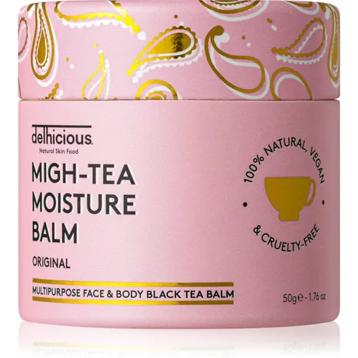 delhicious MIGH-TEA MOISTURE BALM balsam multifuncțional pentru piele foarte uscata si sensibila 50 g