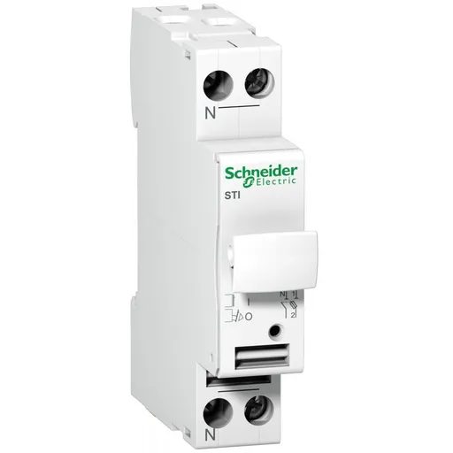 Separator Cu Fuzibil 1P+N 25A 10.3 x 38 mm 500V Schneider A9N15646