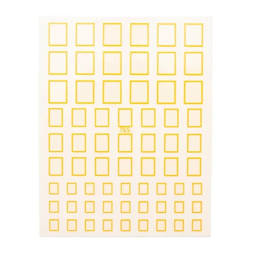 Abtibild Unghii Oranjollie Portocaliu, nr. 3D, 765