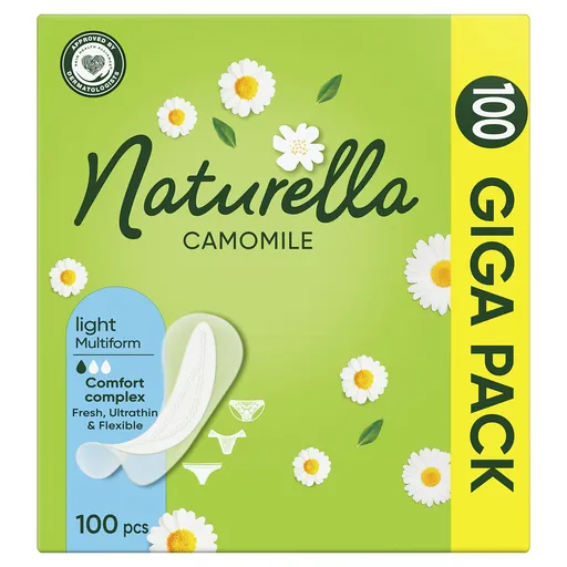 Naturella Absorbante slip Light Camomile 100 bucăți
