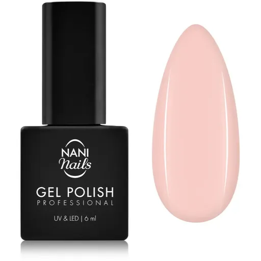 NaniNails NANI Professional lac de unghii sub forma de gel culoare Pink Blush 6 ml