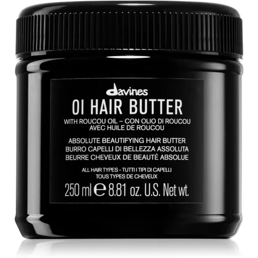 Davines OI Hair Butter Unt puternic hranitor pentru par indisciplinat 250 ml