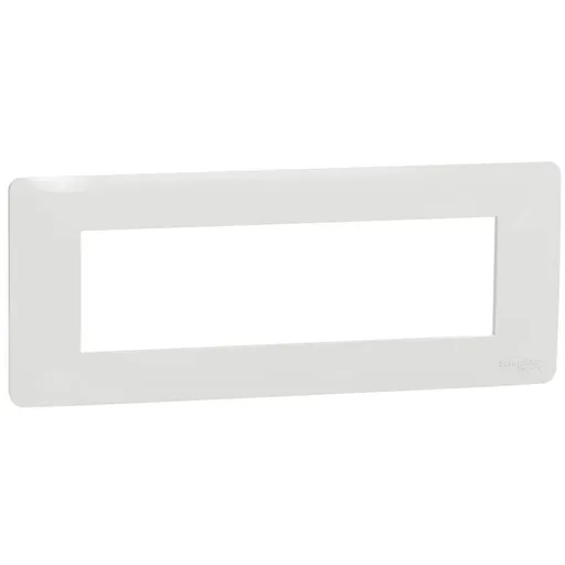 Rama ornament 7M Schneider Noua Unica NU210718, alb