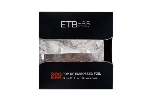Folie De Aluminiu Embosata Pretaiata ETB Disposable 300 Buc X 27 Cm X 12cm
