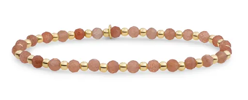 Sparkling Jewels Brățară cu mărgele cu cu piatra soarelui SBG-GEM58-3MM-MIX