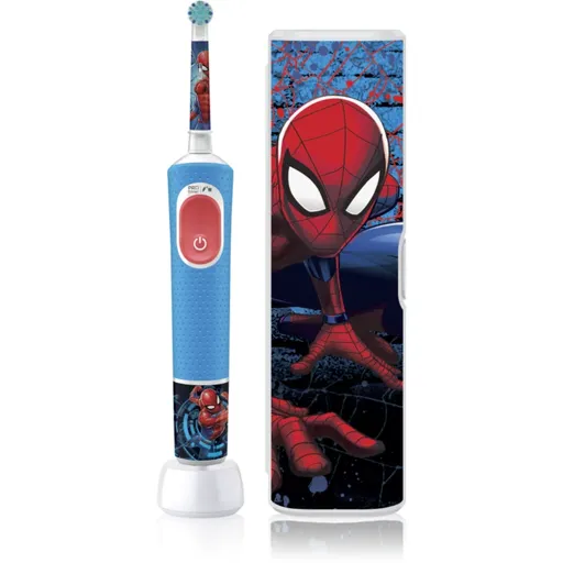 Oral-B PRO Kids 3+ Spiderman periuta de dinti electrica cu sac pentru copii 1 buc