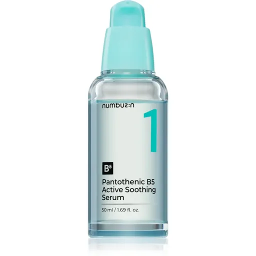 Numbuzin No. 1 Pantothenic B5 Active Soothing Serum ser cu hidratare intensă cu textura de gel 50 ml