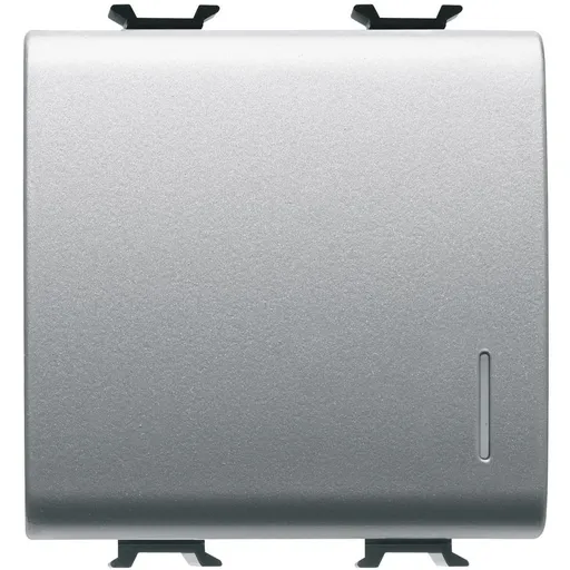 Intrerupator cap scara 2 module Gewiss Chorus GW14072, 1P 16AX iluminare, titan