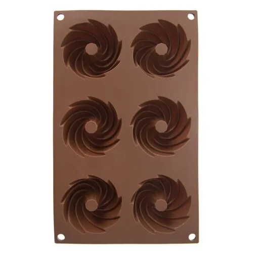 Formă de copt din silicon Orion, maro, maro