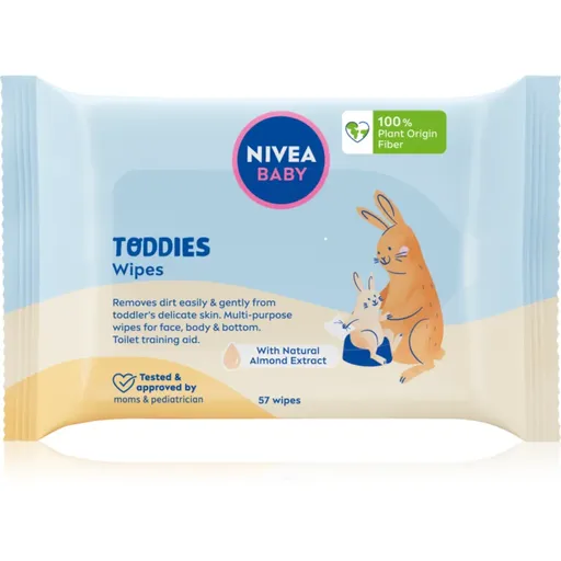 NIVEA BABY Toddies șervețele umede pentru copii 57 buc