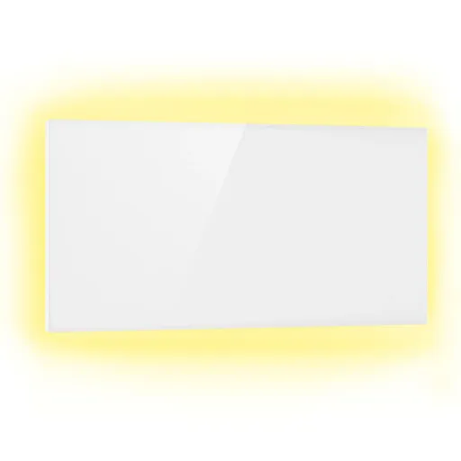 Klarstein Mojave1000 smart, încălzitor inteligent, 2 în 1, Convector cu infraroșu, 120x60cm, 1000W, iluminat RGB