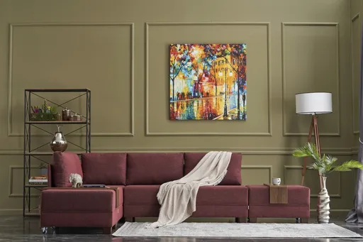 Coltar, Atelier del Sofa, 825BLC1008, Rosu claret