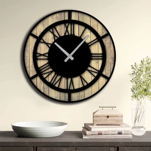 Ceas de perete, 5050MS-009, ø50 cm, Multicolor